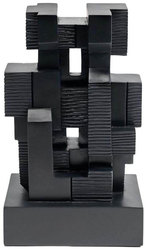 Ethnicraft Mahogany Black Block Sculpture