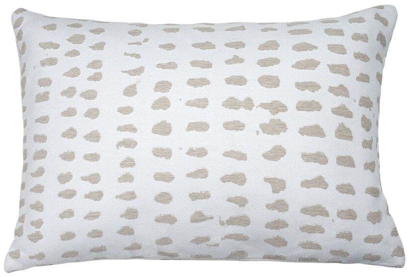 Ethnicraft Dots Lumbar Outdoor White Cushion Set Of 2