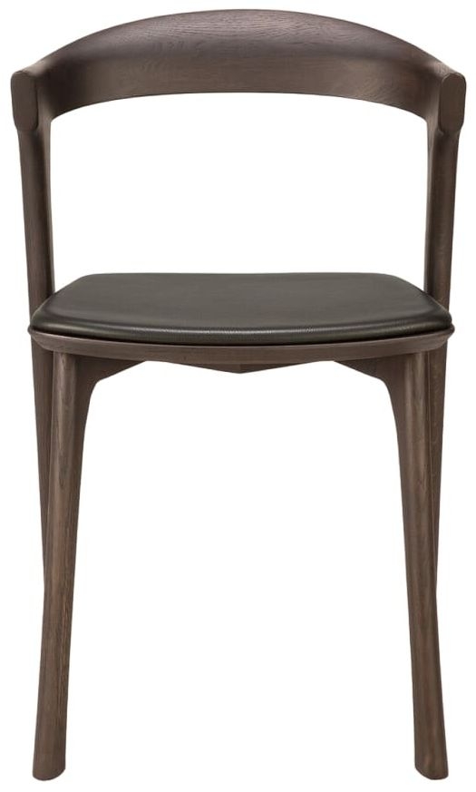 Ethnicraft Bok Varnished Oak Dining Chair Sold In Pairs