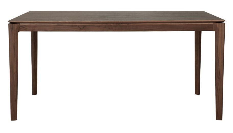 Ethnicraft Bok Varnished Teak Brown Dining Table 160cm