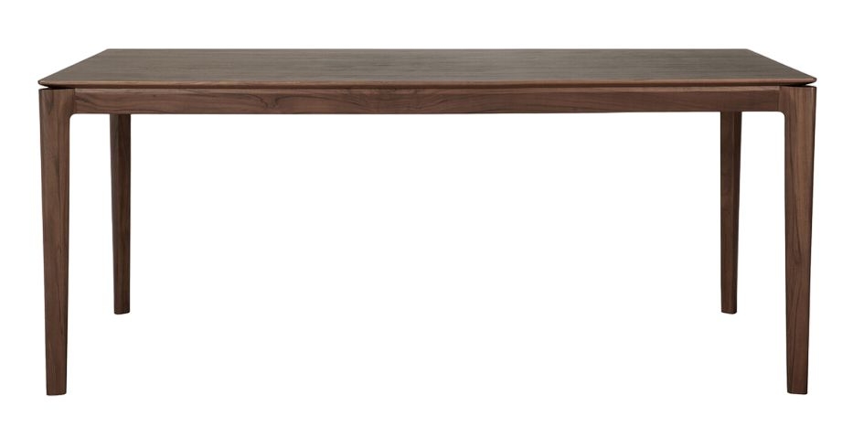 Ethnicraft Bok Varnished Teak Brown Dining Table 180cm