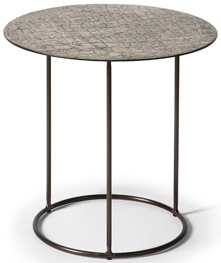 Ethnicraft Celeste Lava Taupe Side Table