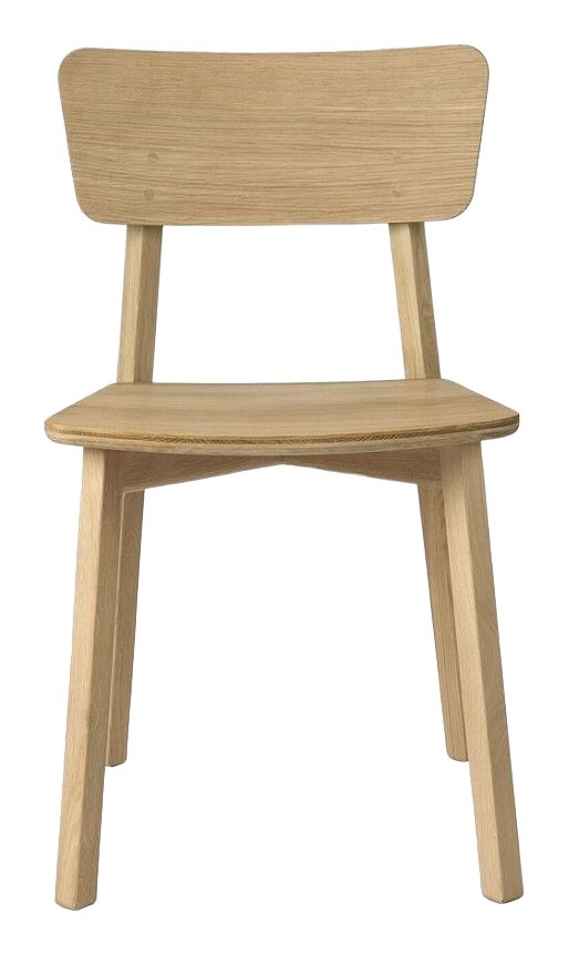 Ethnicraft Oak Casale Varnish Dining Chair Sold In Pairs