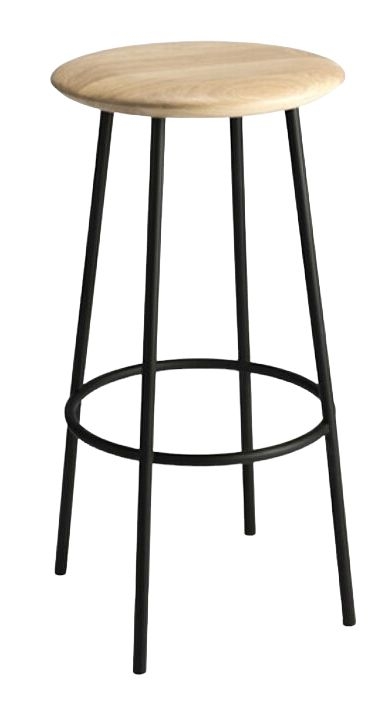 Ethnicraft Oak Contract Grade Baretto Barstool Sold In Pairs