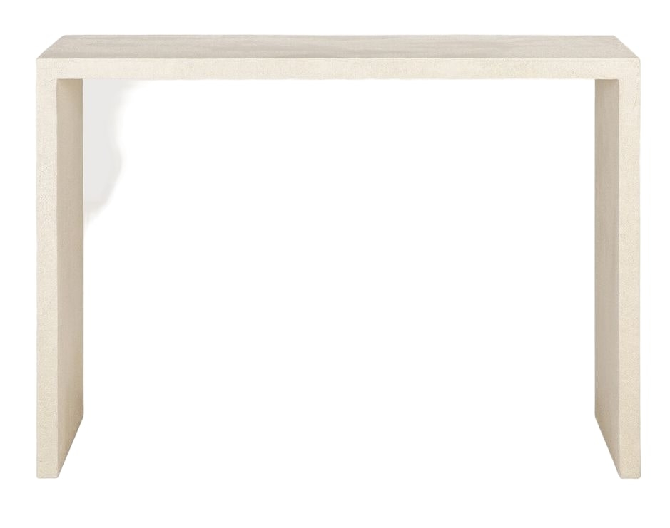 Ethnicraft Elements Microcement Off White Console Table