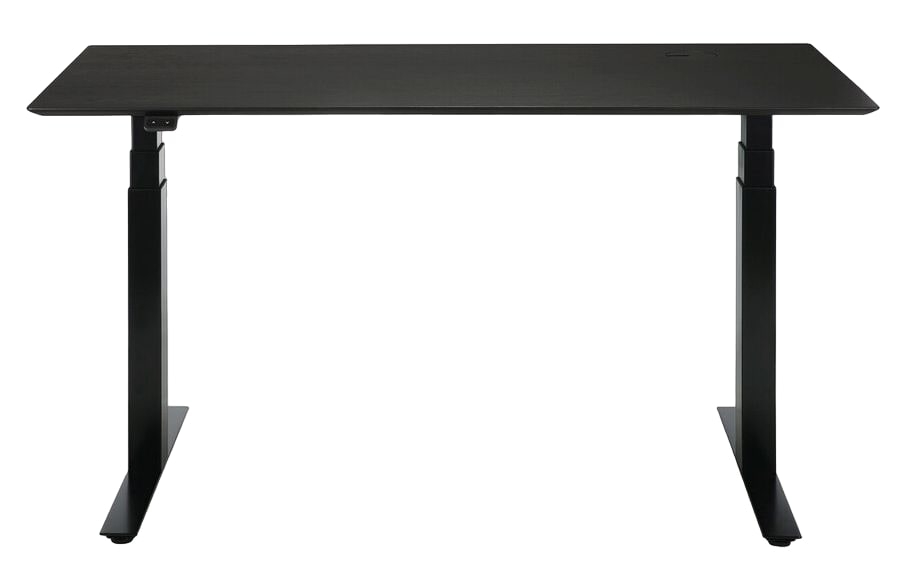 Ethnicraft Bok Black Oak Adjustable Desk 140cm