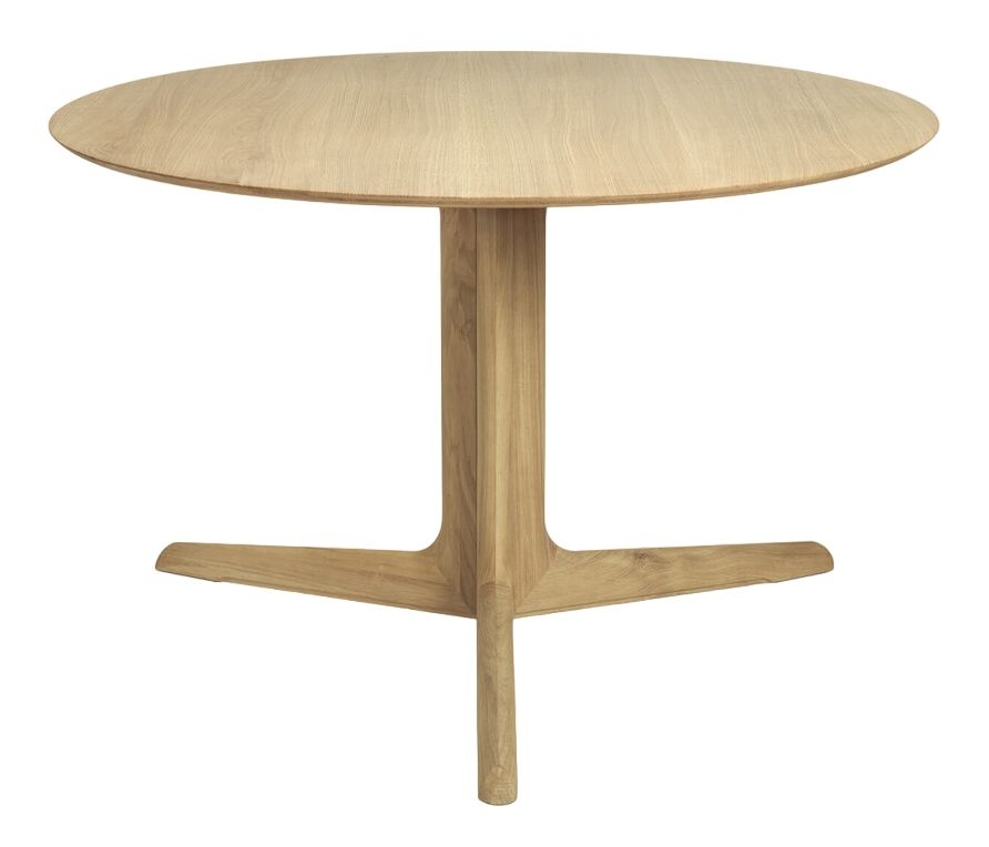 Ethnicraft Corto Oak Round Dining Table