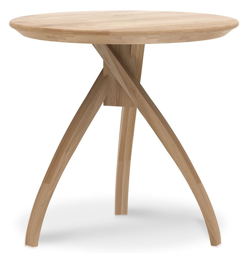 Ethnicraft Oak Twist Medium Side Table