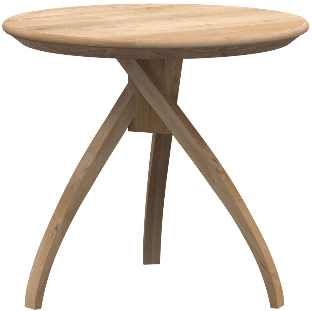 Ethnicraft Oak Twist Large Side Table
