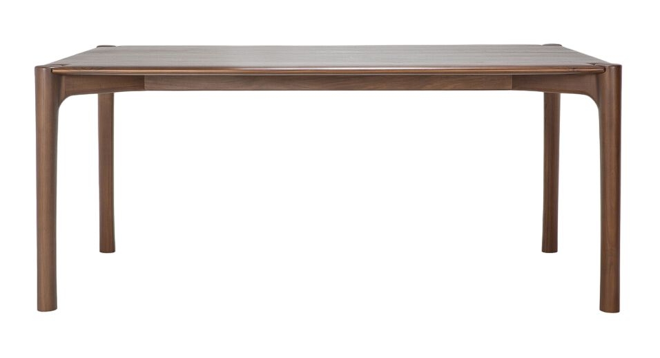 Ethnicraft Pi Varnished Teak Brown Dining Table 180cm