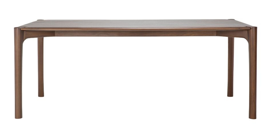 Ethnicraft Pi Varnished Teak Brown Dining Table 200cm