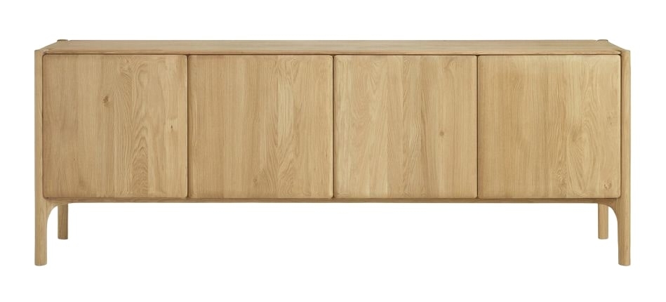 Ethnicraft Pi Oak 4 Door Sideboard