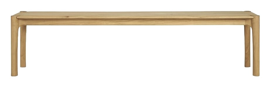 Ethnicraft Pi Oak Dining Bench 186cm