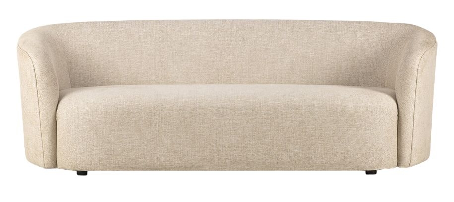 Ethnicraft Ellipse Oatmeal Fabric 3 Seater Sofa