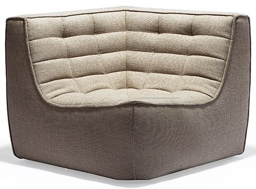 Ethnicraft N701 Beige Corner Sofa