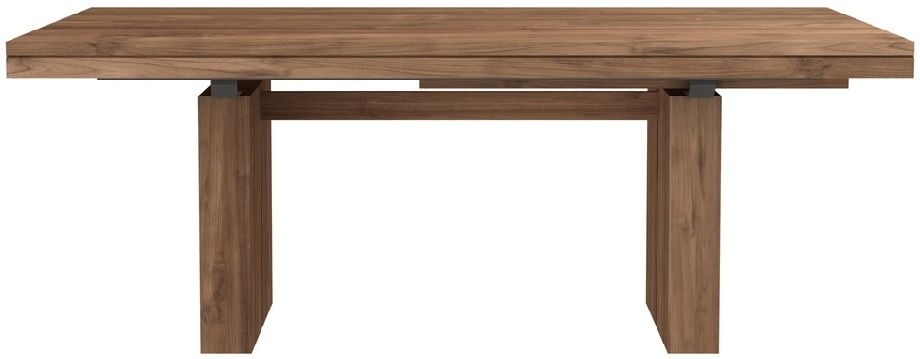 Ethnicraft Teak Double Extending Dining Table