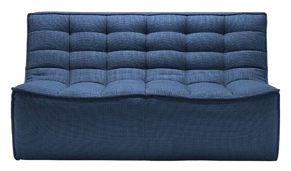 Ethnicraft N701 Blue 2 Seater Sofa