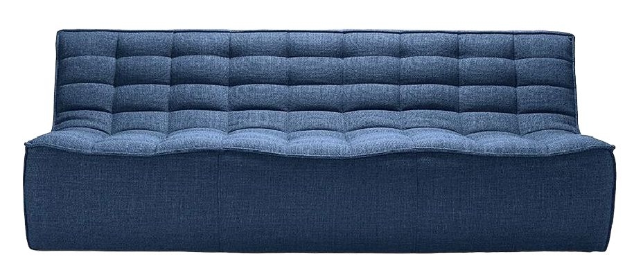 Ethnicraft N701 Blue 3 Seater Sofa