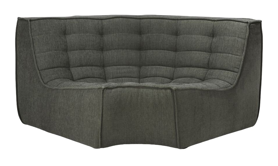 Ethnicraft N701 Moss Eco Round Corner Sofa