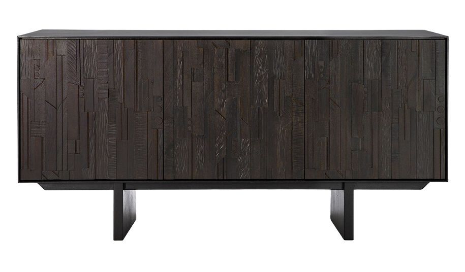 Ethnicraft Teak Mosaic 3 Door Sideboard