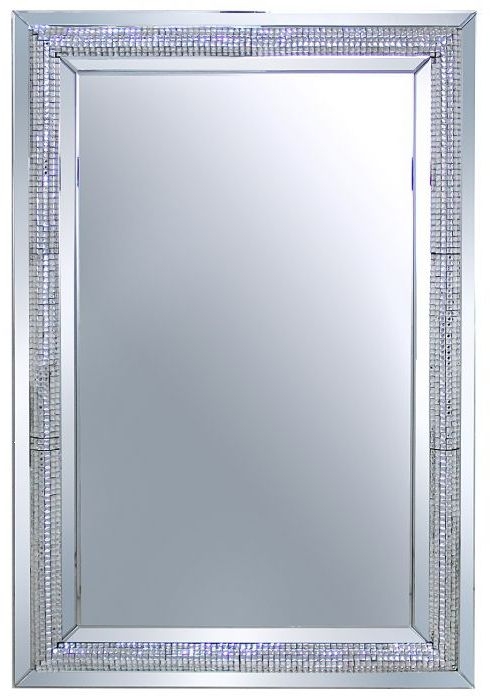 Bling Rectangular Mirror 80cm X 120cm