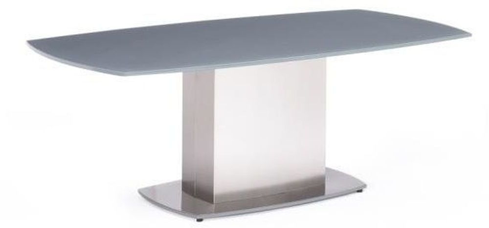 Olivia Grey Glass Coffee Table