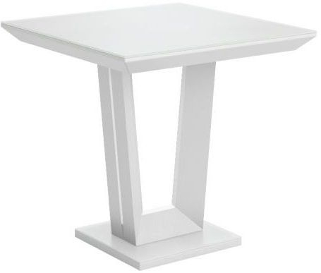 Vivaldi Matt White Side Table