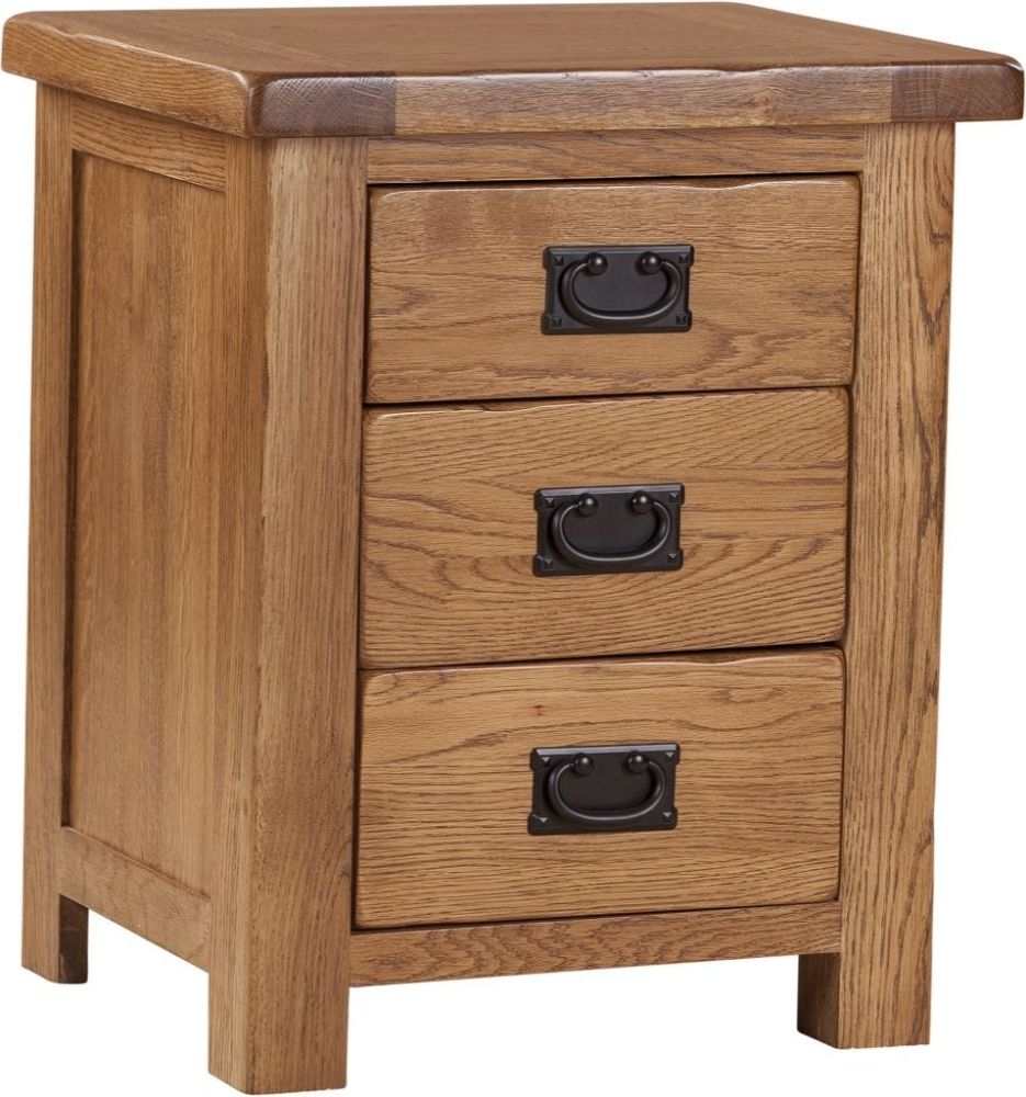 Originals Rustic Oak Bedside Cabinet