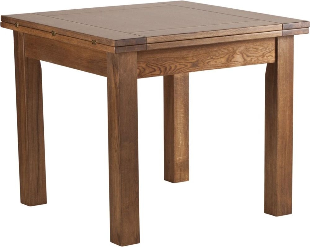 Originals Rustic Oak Flip Top Extending Dining Table