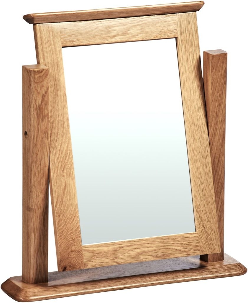 Shaker Oak Dressing Mirror