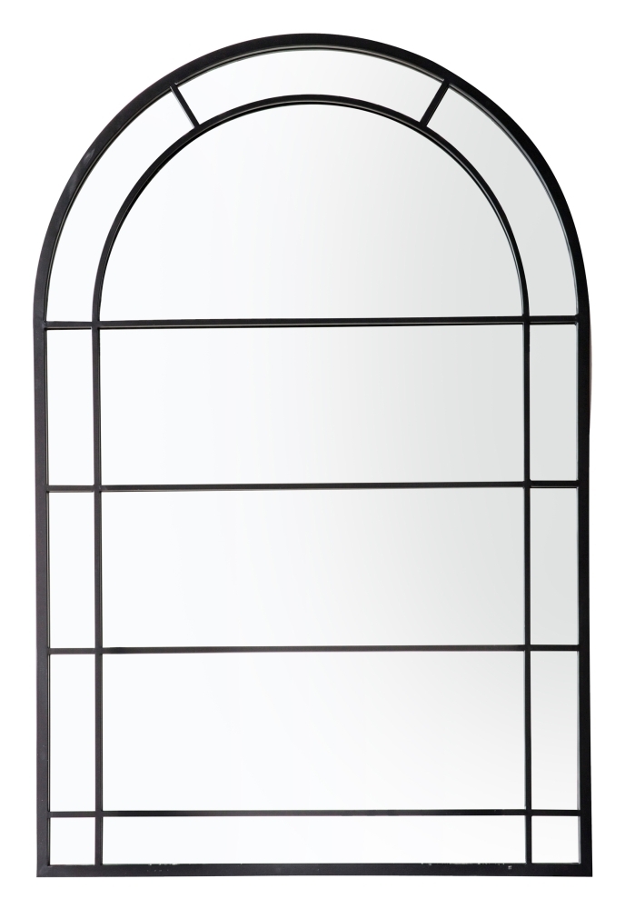 Pinden Black Outdoor Mirror CFS Furniture UK
