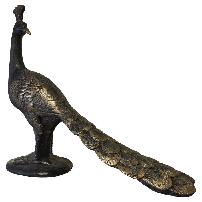Oliver Peacock Figure Ornament