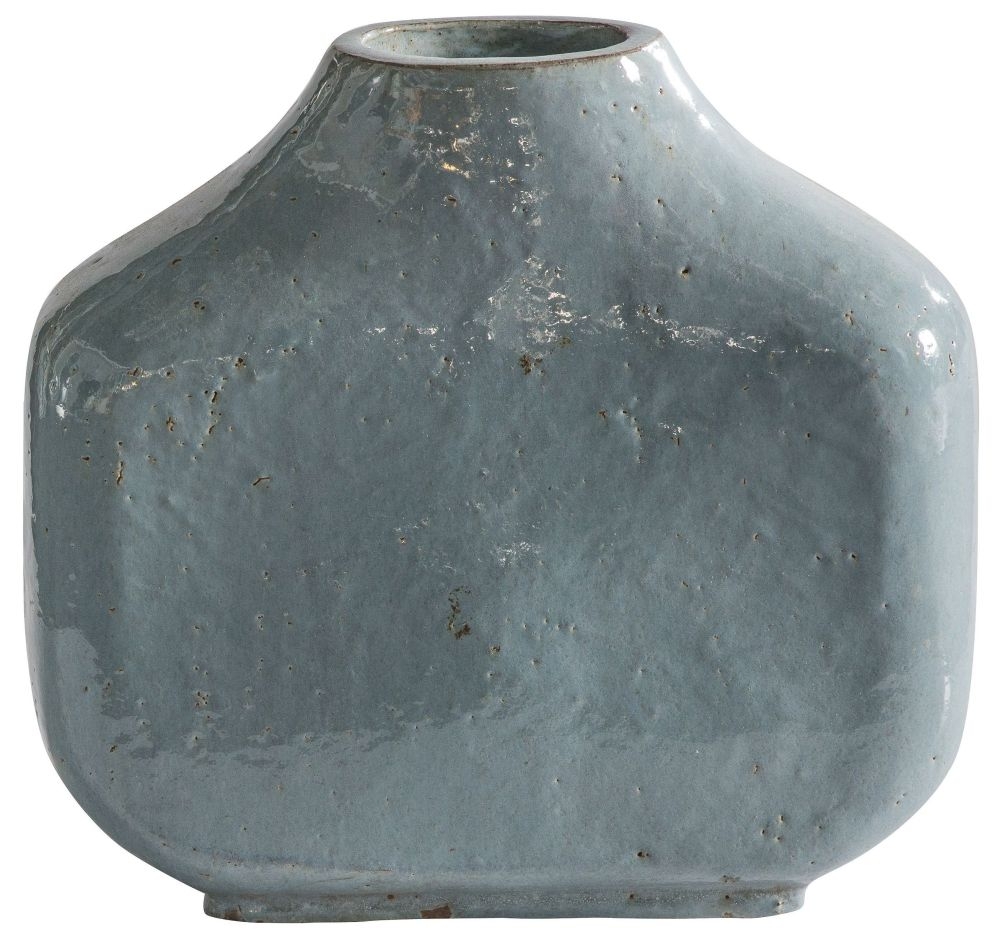 Ainhoa Grey Large Planter Frost Vase