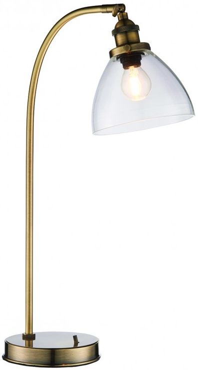 Danville Antique Brass Table Lamp