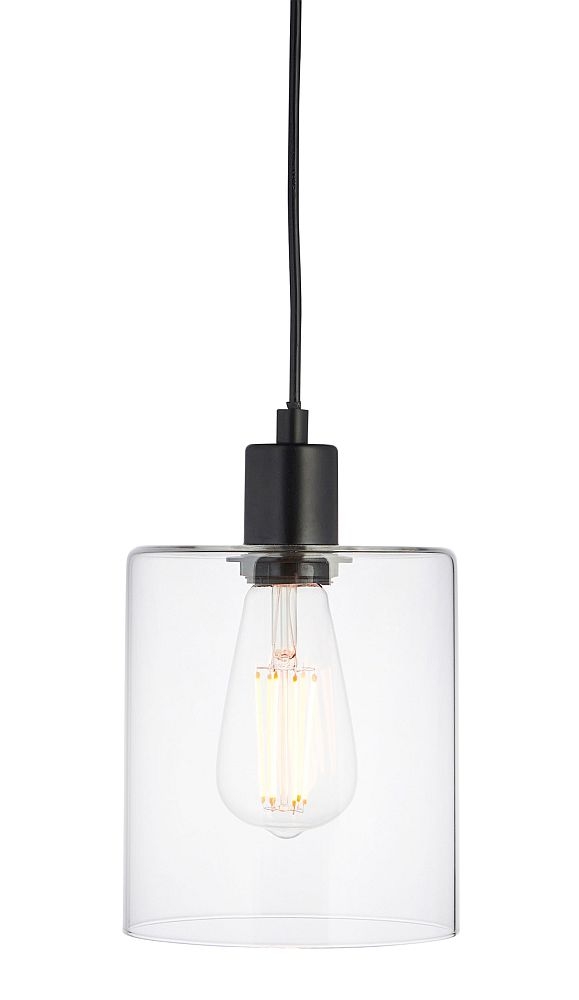 Lilly Black Single Pendant Light