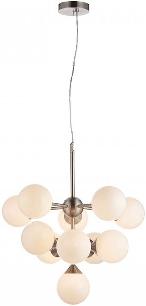 Aaliyah Nickel 11 Pendant Light