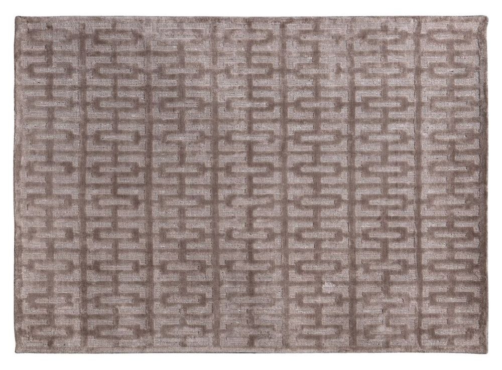 Porsha Geometric Beige Rug 120cm X 170cm
