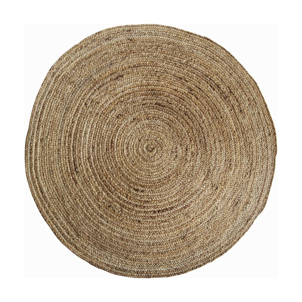 Silvana Rustic Seagrass Round Rug 120cm
