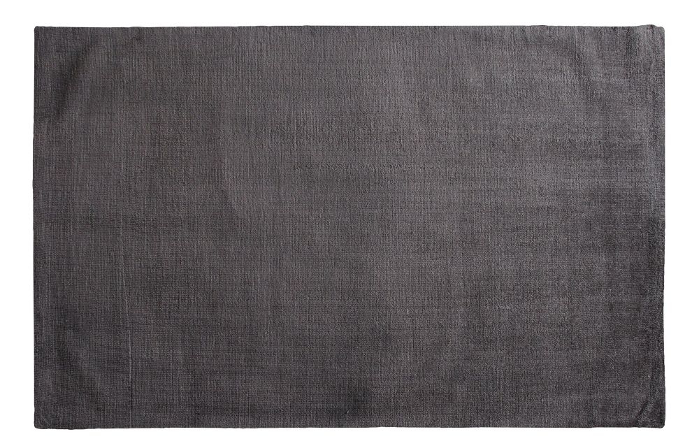 Tessie Cut Pile Lustrous Charcoal Rug 170cm X 120cm