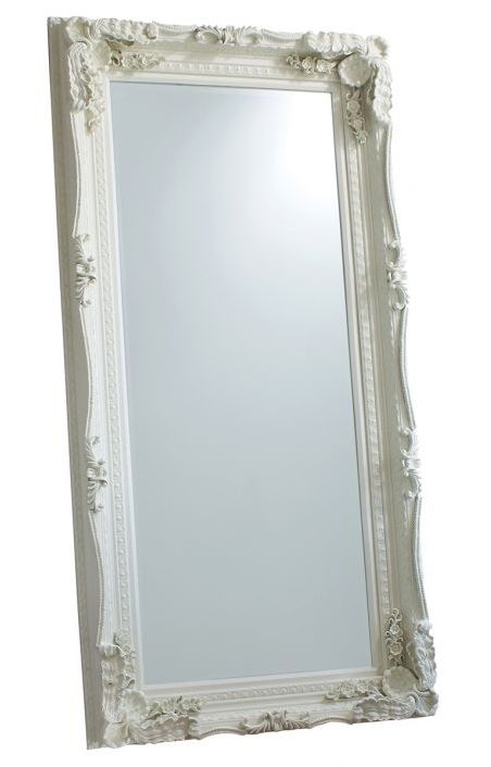 Allison Cream Leaner Rectangular Mirror 895cm X 1755cm
