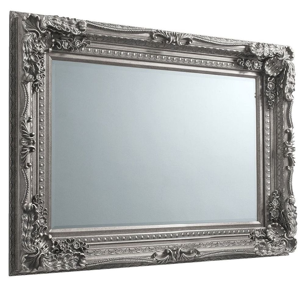 Allison Silver Rectangular Mirror 895cm X 120cm