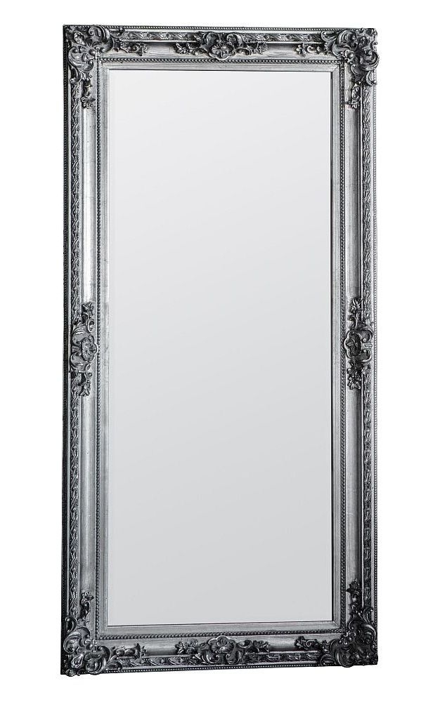 Everleigh Silver Leaner Rectangular Mirror 83cm X 170cm