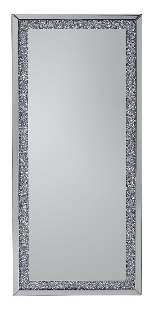 Jade Silver Rectangular Mirror 60cm X 135cm