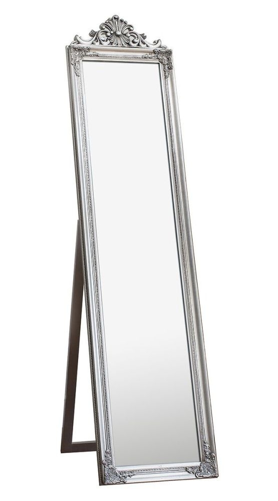 Sage Silver Rectangular Cheval Mirror 455cm X 179cm