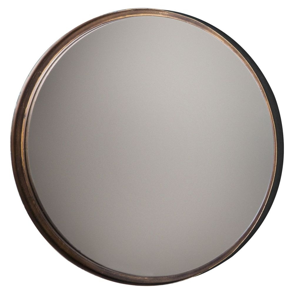 Rowan Bronze Round Mirror Set Of 4 305cm X 305cm