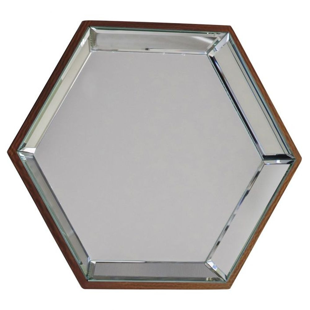 Mariana Hexagonal Mirror Set Of 6 35cm X 305cm