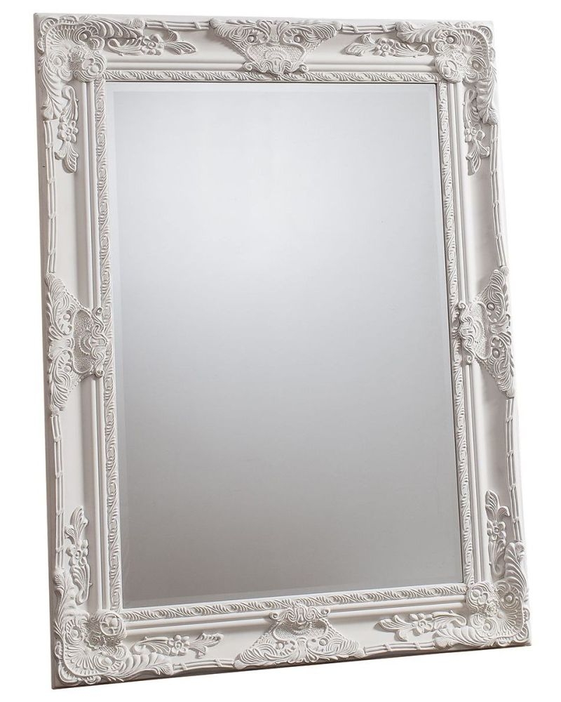 Vanessa Cream Rectangular Mirror 84cm X 1145cm