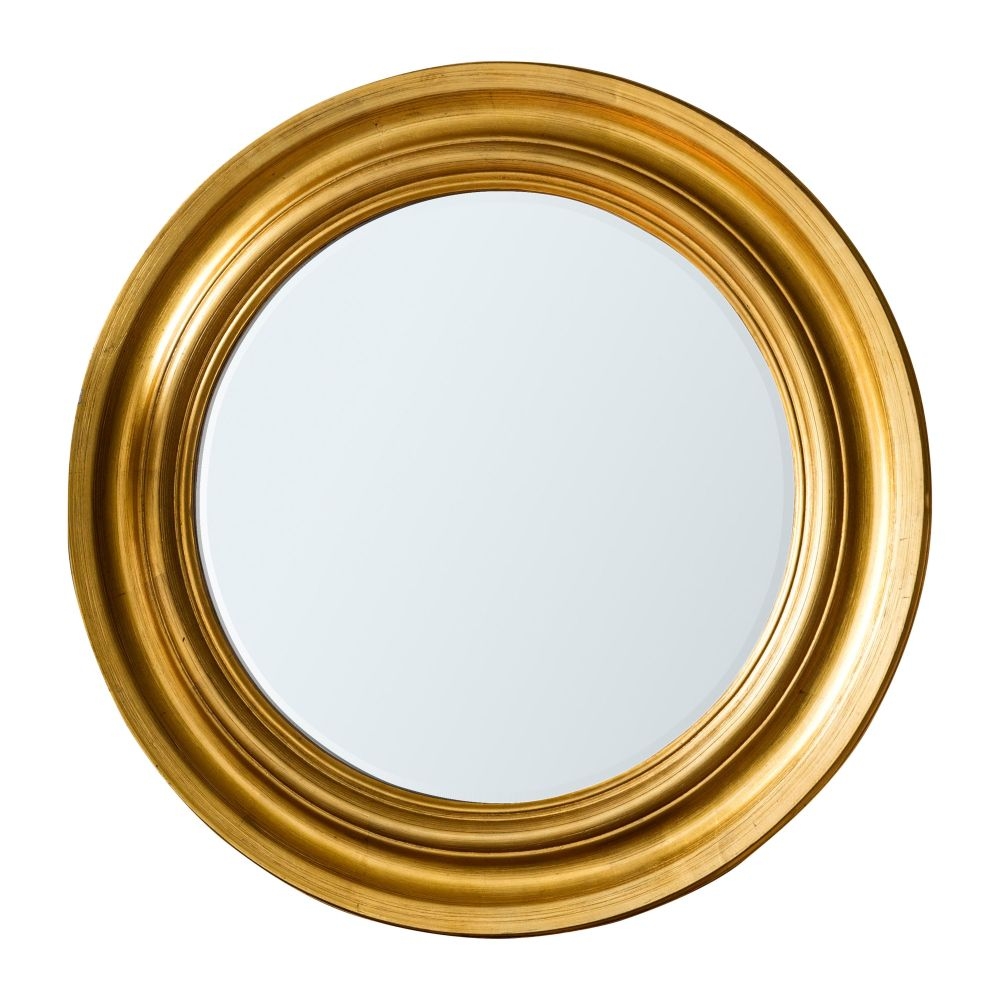 Alaina Gold Round Mirror 84cm X 84cm