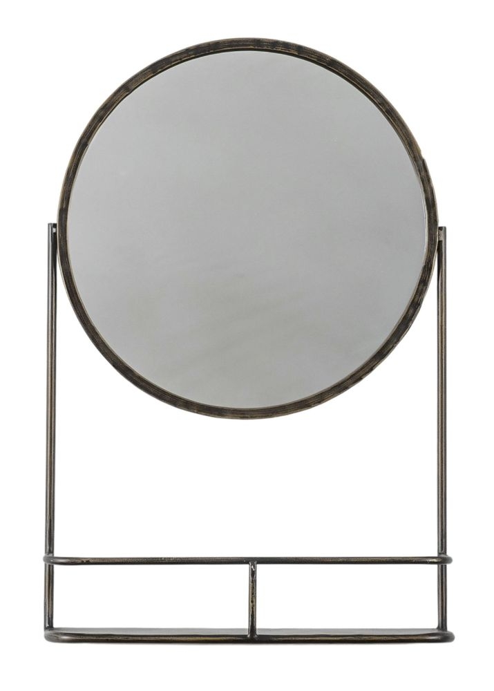 Annie Round Mirror 42cm X 63cm