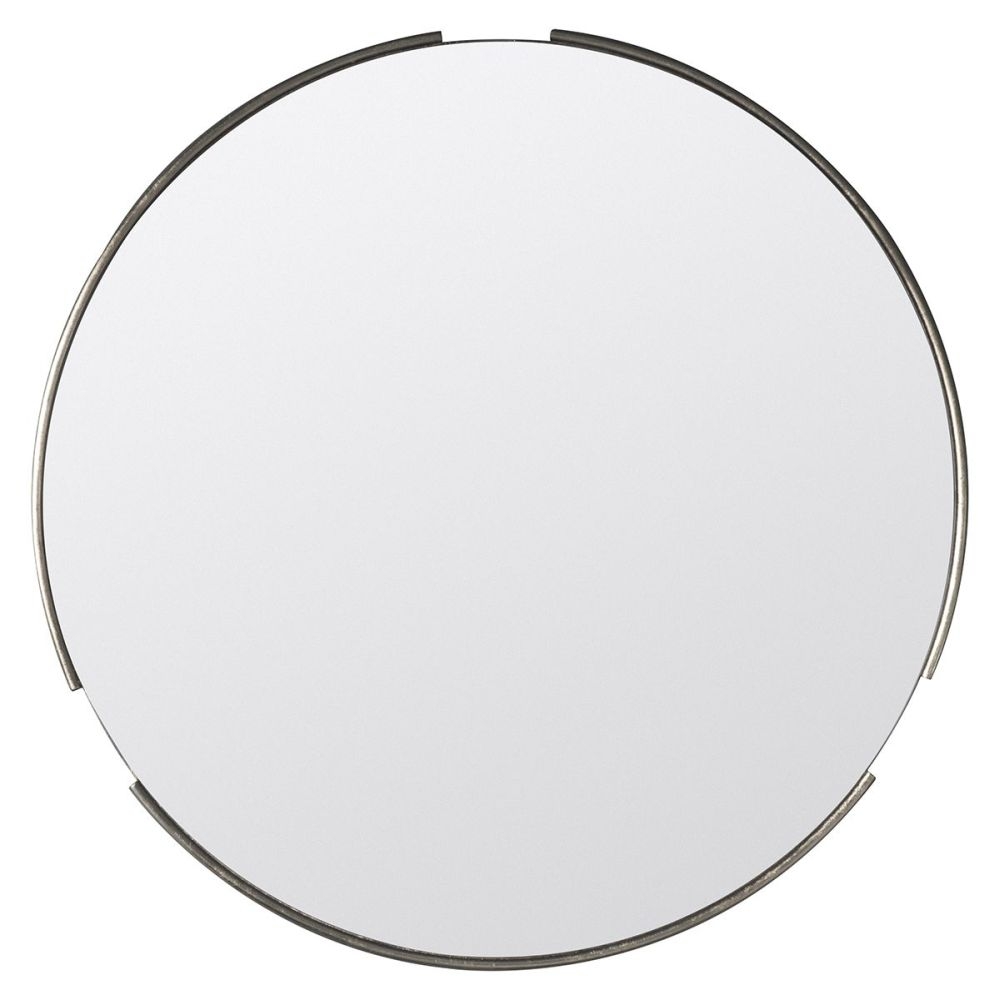 Blakely Silver Round Mirror 80cm X 80cm